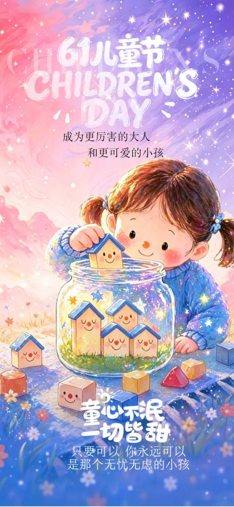 六一儿童节海报