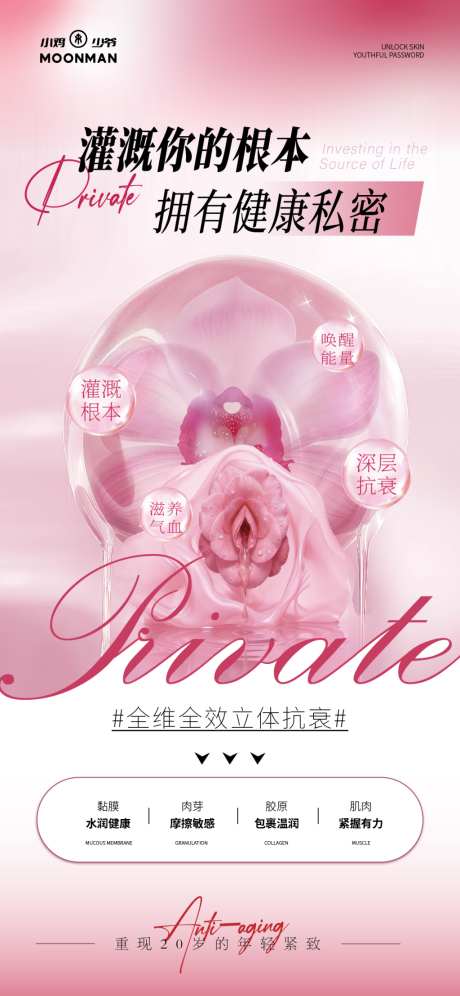 医美私密抗衰海报