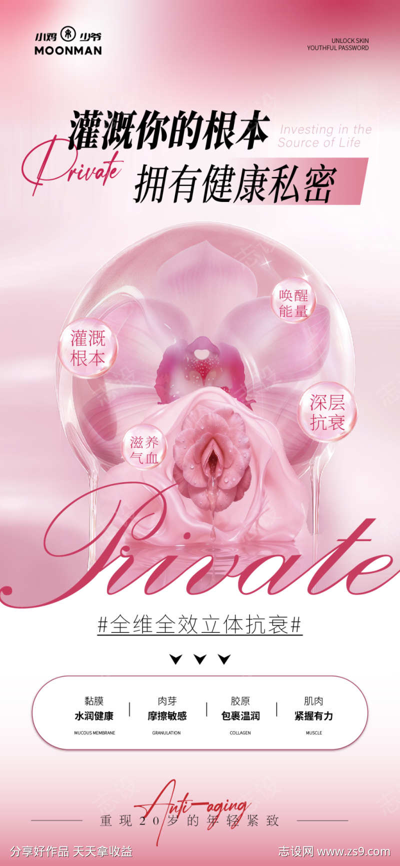 医美私密抗衰海报