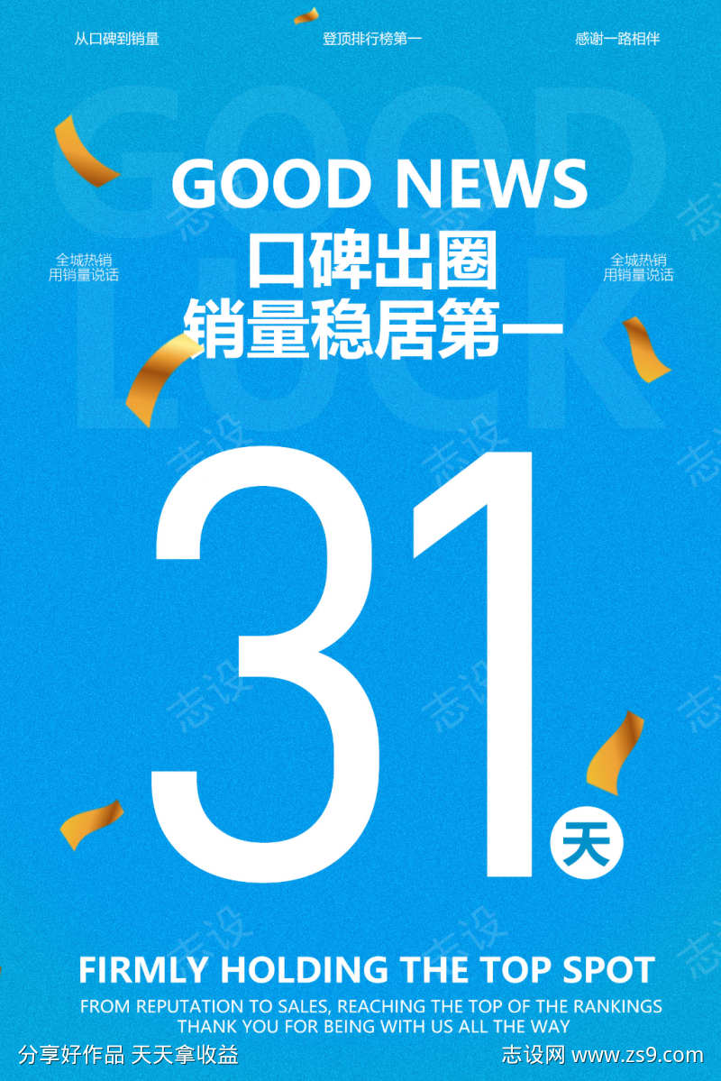 销量夺冠好消息