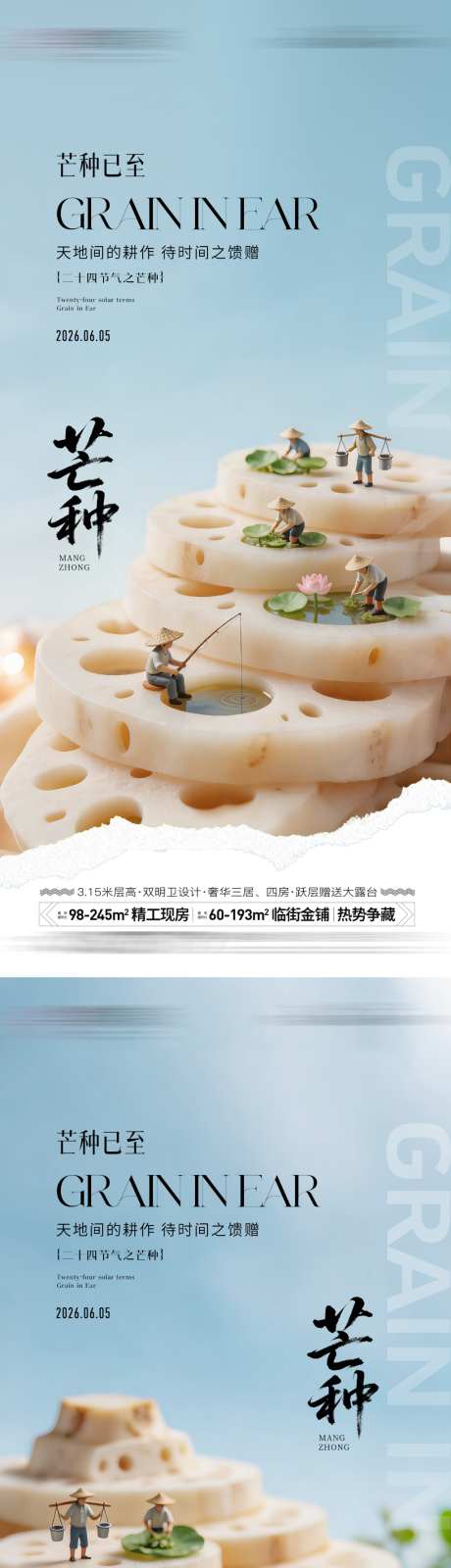 地产芒种海报