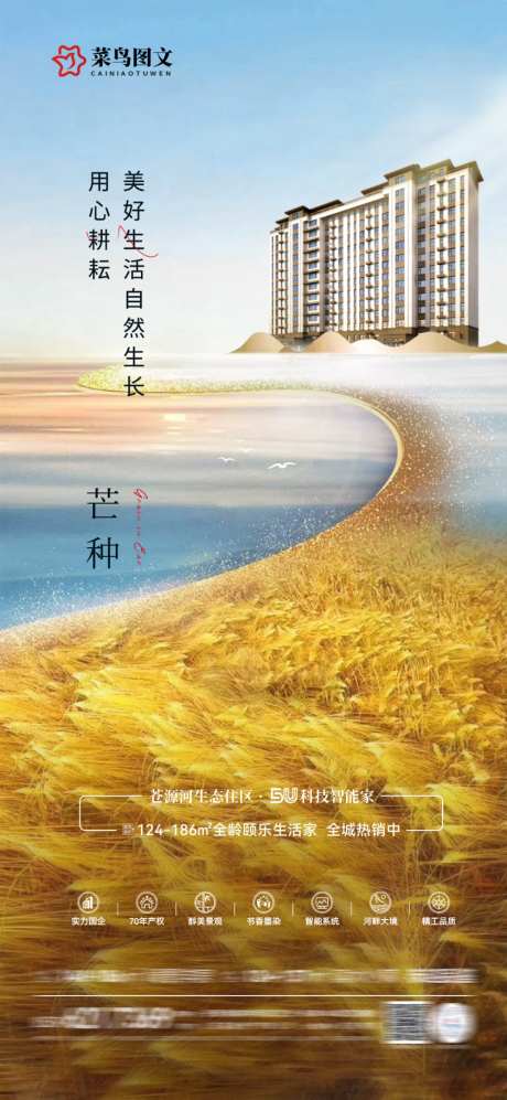 芒种节气海报