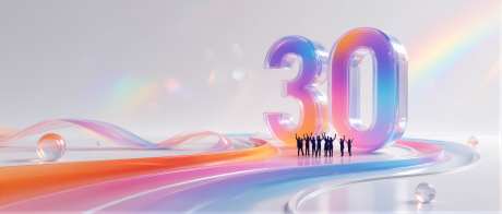企业周年年会主视觉海报