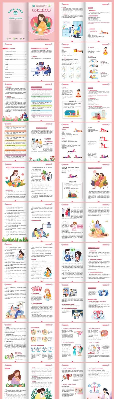 孕产妇保健说明手册