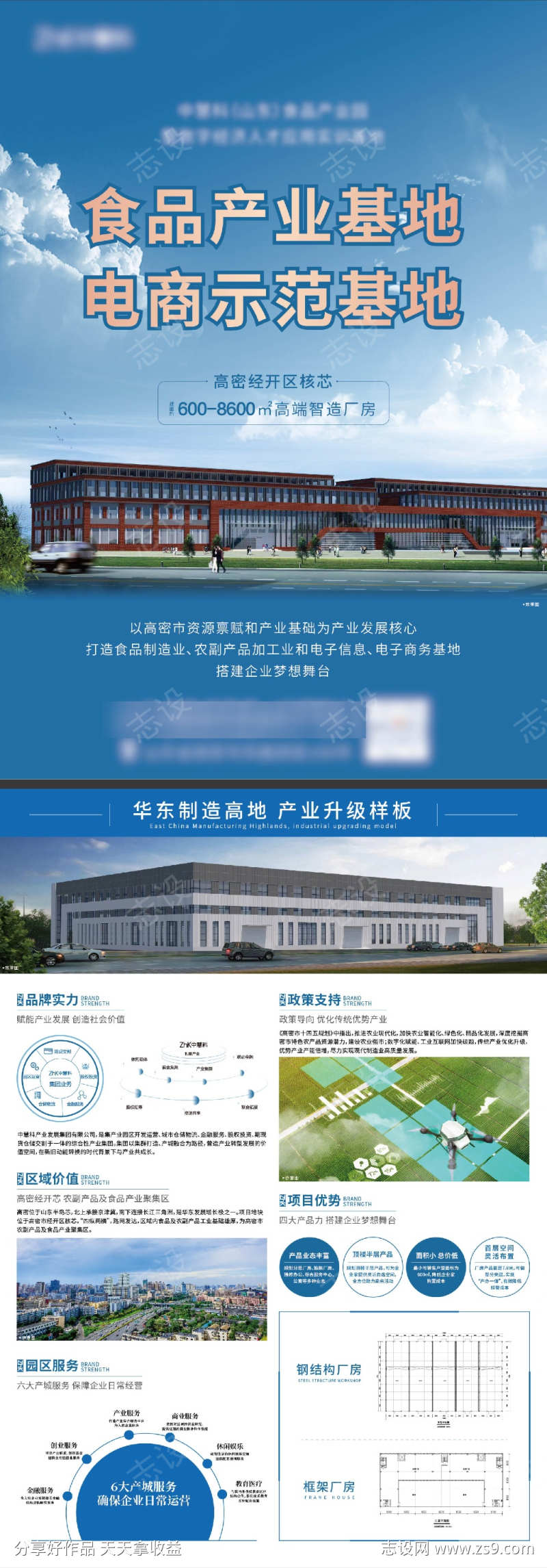 产业园简介单页