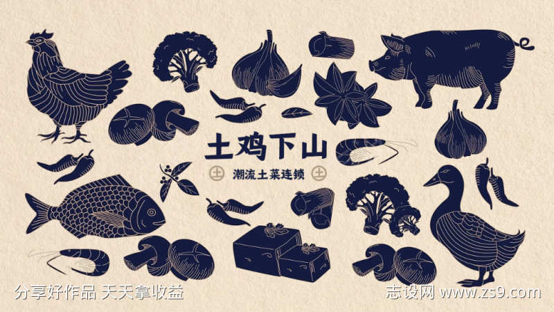 地产美食主画面