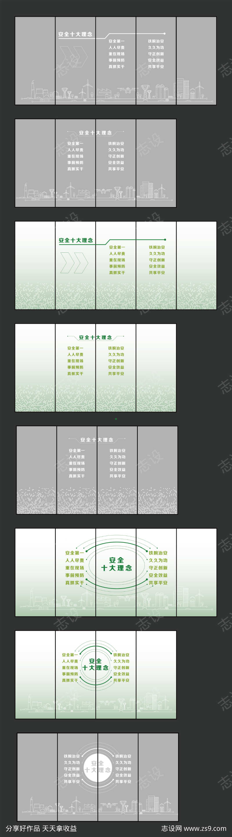 安全理念文化墙