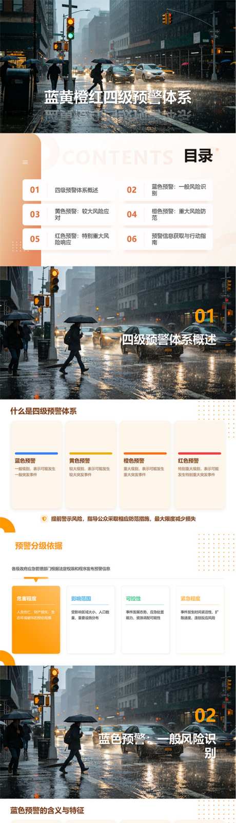 蓝黄橙红四级预警体系PPT_源文件下载_PPT格式_1024X14402像素-出行,安全,预警-作品编号:2026070713372859-志ˉ设˓网