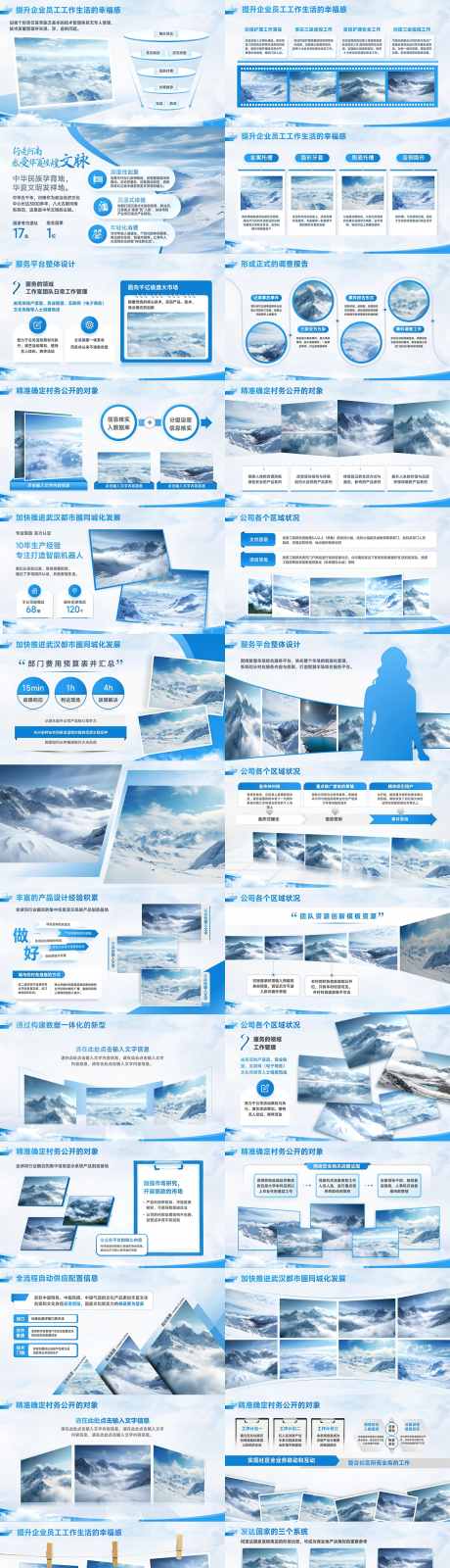企业工作汇报总结商务风PPT_源文件下载_PSD格式_1440X6886像素-汇报,总结,企业-作品编号:2026070802068904-志·设·网