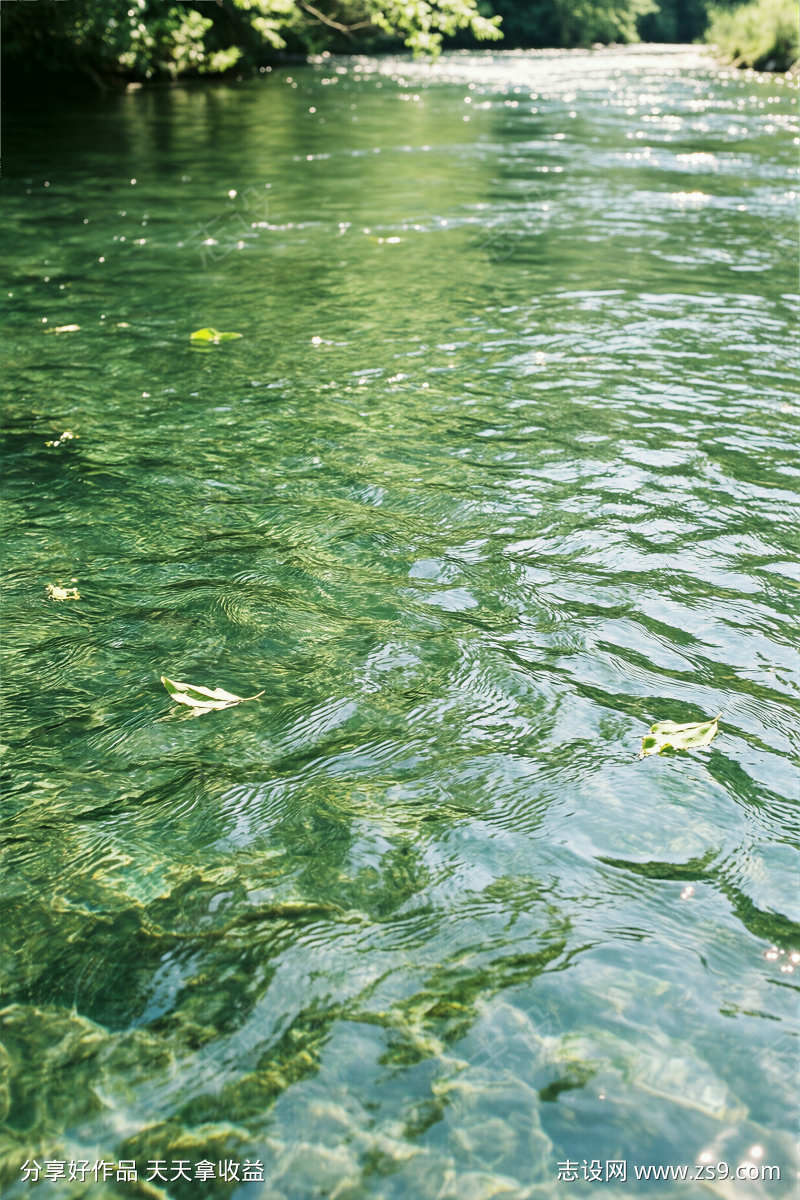 清澈的河流