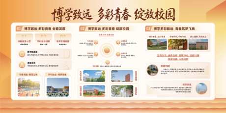 教育校园读书阅读展板
