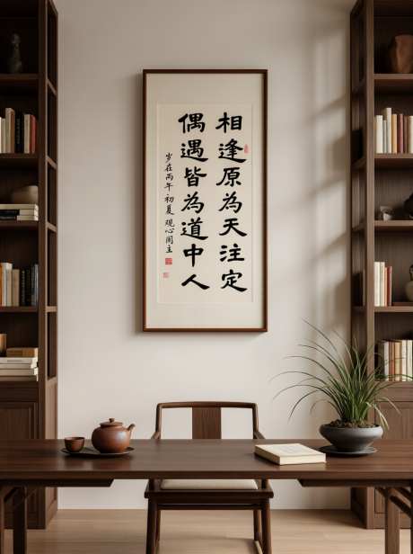 书房书法作品字画