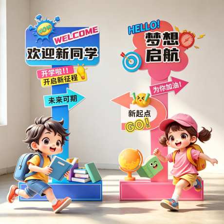开学梦想启航_源文件下载_PSD格式_1920X1920像素-女生,卡通,开学-作品编号:2026081516469622-志‛ۛ设˜网