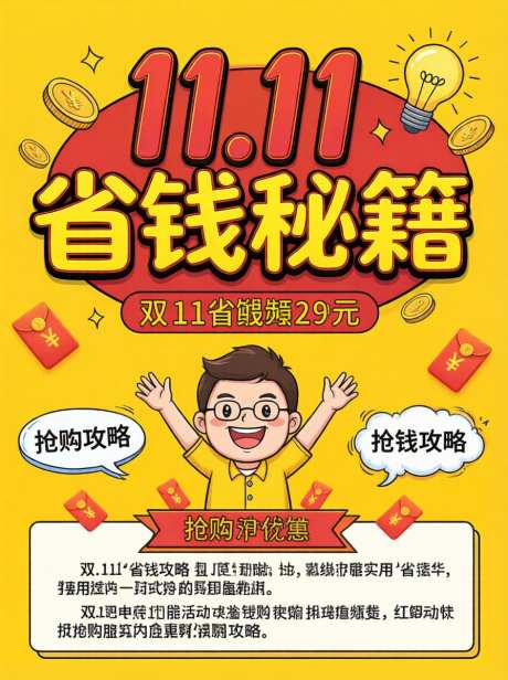 双十一省钱秘籍