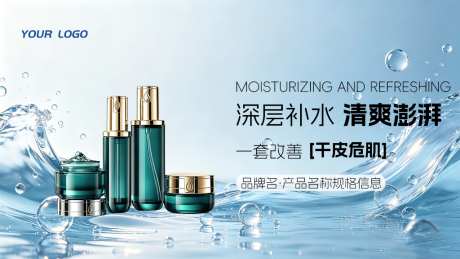护肤化妆品banner海报_源文件下载_PSD格式_1024X576像素-海报,banner,轮播图-作品编号:2026092910087710-志·设·网