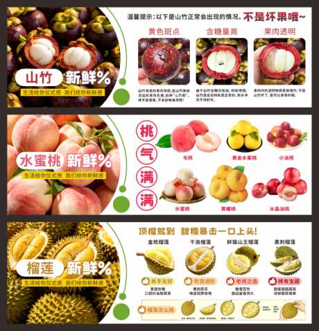 水果介绍宣传海报_源文件下载_CDR格式_1024X1061像素-水蜜桃,山竹,水果店-作品编号:2026100517267428-志˓设’网