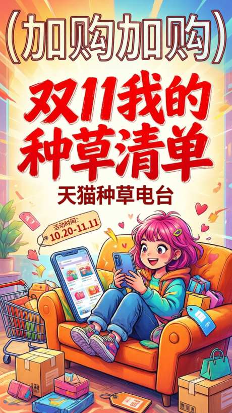 双十一种草